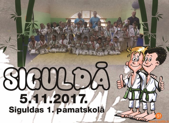 Notiks džudo sacensības pašiem mazākajiem