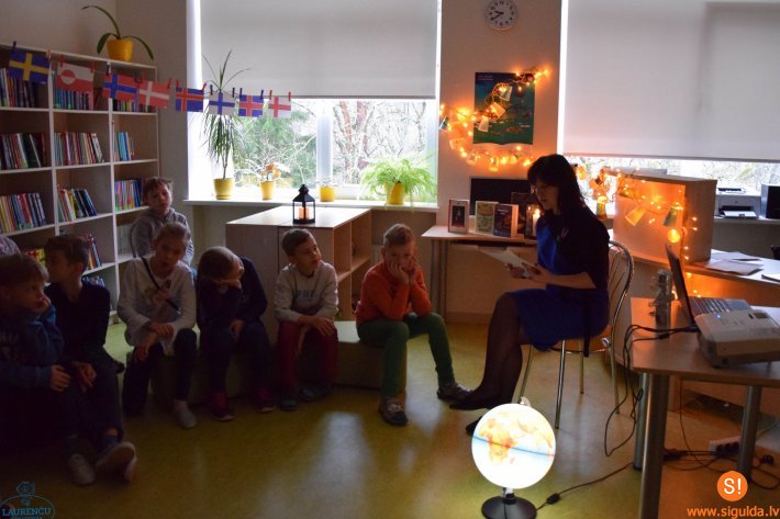 Laurenču sākumskolā noslēgusies Ziemeļvalstu bibliotēku nedēļa