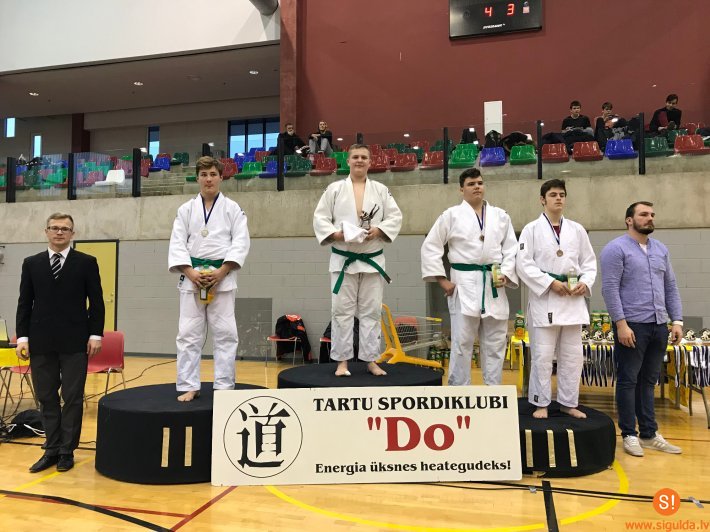 Siguldieši startē starptautiskā džudo turnīrā Igaunijā