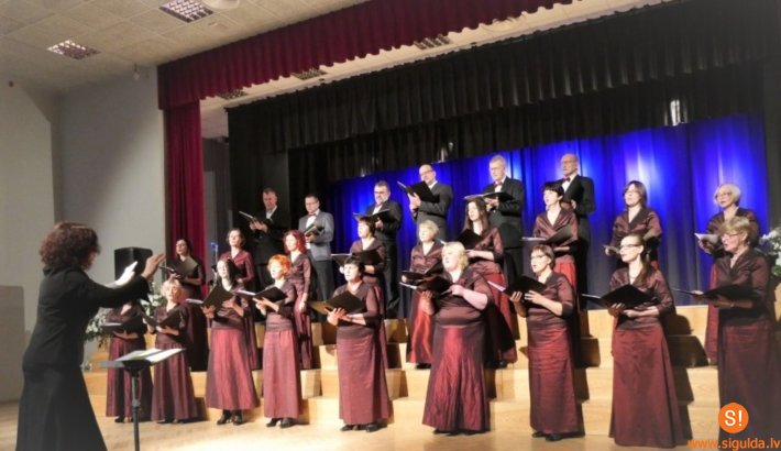 Jauktais koris „Sigulda” piedalījies koncertā