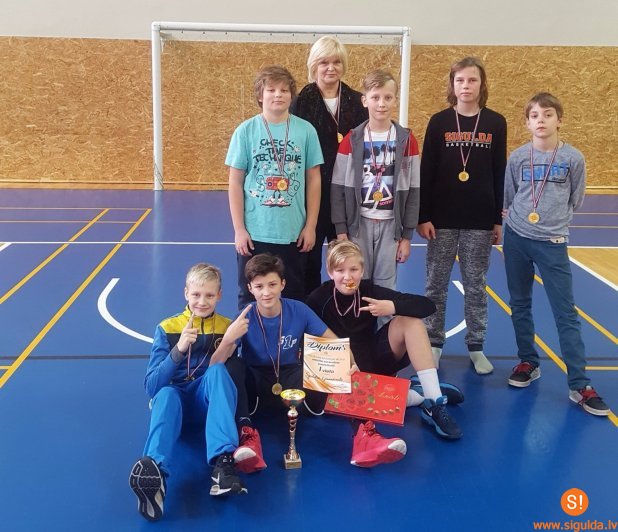 Siguldas novada skolu sacensības D grupā basketbolā