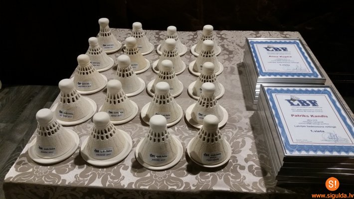 Siguldiešiem – Latvijas badmintona Gada balvas