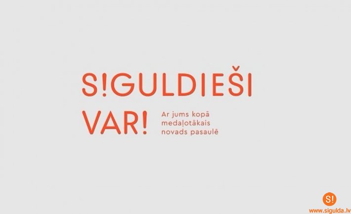 Siguldieši sagatavojuši īpašu sveicienu Latvijas olimpiešiem