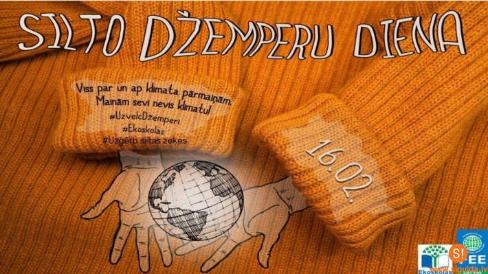 Aicina iesaistīties „Silto džemperu dienā”