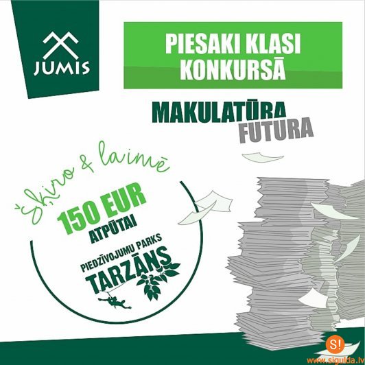 Novada skolās norisinās makulatūras vākšanas konkurss