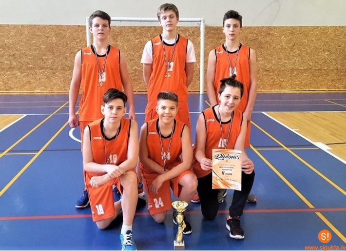 Noslēgušās novada skolu sacensības basketbolā C grupā