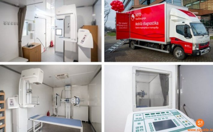 Papildināta: Siguldā būs pieejami mobilās diagnostikas pakalpojumi