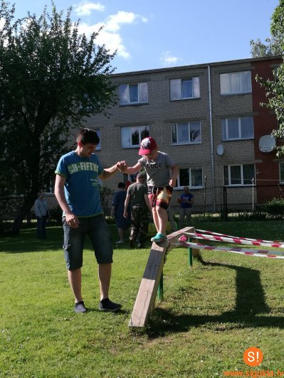 Bērnudārzā „Pīlādzītis” aizvadīta ģimeņu sporta diena