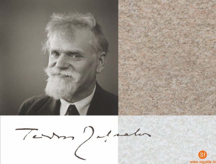 Pie Siguldas novada Kultūras centra atklās pieminekli Teodoram Zaļkalnam