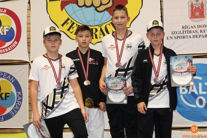 Siguldietis iegūst 2.vietu karatē čempionātā