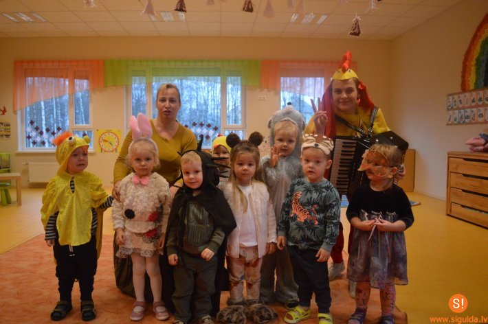 Bērnudārzā „​Pasaciņa” atzīmēta Mārtiņdiena