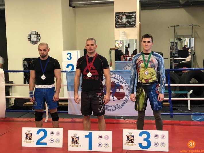 Siguldietim Guntim Gruzniņam izcīnīta 1.vieta čempionātā tuvcīņas mākslā