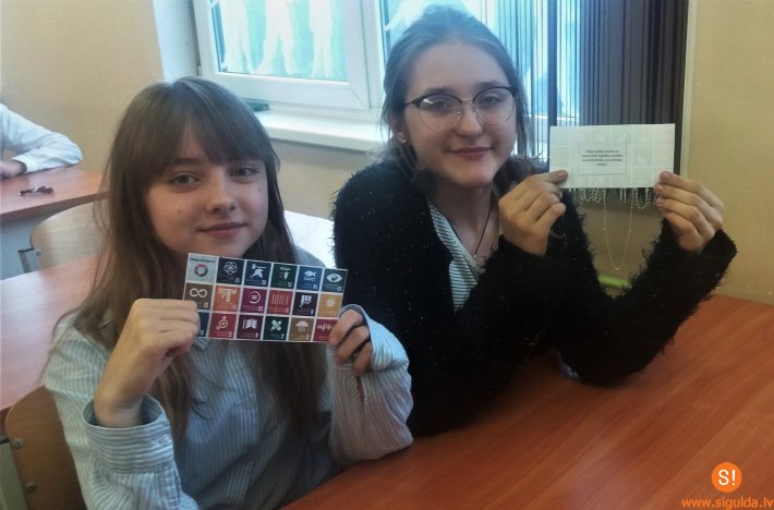 Siguldas Valsts ģimnāzija piedalās starptautiskā izglītības akcijā
