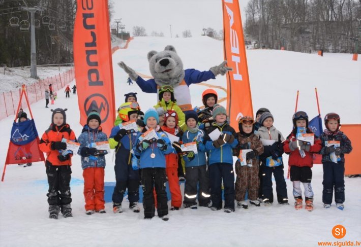 Aizvadīts kalnu slēpošanas sacensību „Vilciņa Kauss” 3.posms