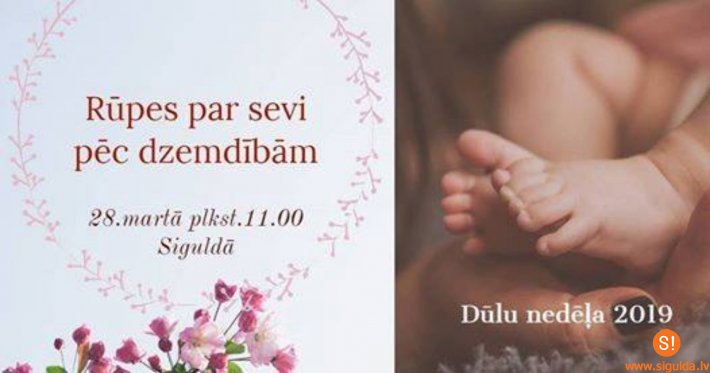 Notiks nodarbība topošajām un jaunajām māmiņām