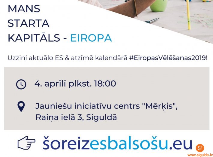 Notiks interaktīvs seminārs par Eiropas Parlamenta vēlēšanām