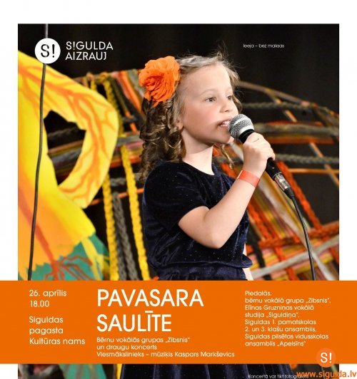 Notiks bērnu vokālās grupas „Zibsnis” sadraudzības koncerts