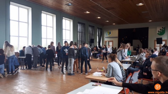 Siguldas pilsētas vidusskolā aizvadīta angļu valodas diena