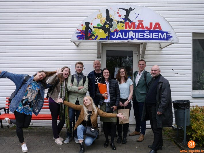 Siguldas novada Jaunatnes lietu konsultatīvā padome viesojas Tukumā