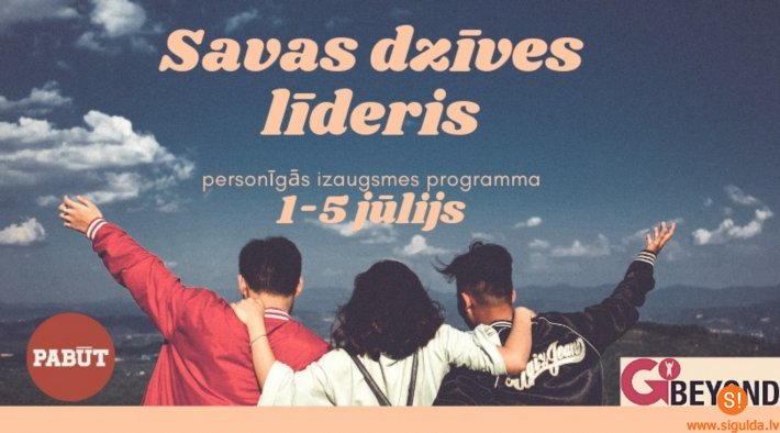 Notiks pašattīstības programma jauniešiem