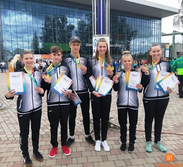 Siguldieši iegūst medaļas Latvijas Jaunatnes Olimpiādē