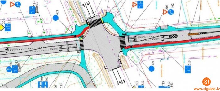 Uzsāks autoceļa A2 un Pulkveža Brieža ielas krustojuma pārbūvi