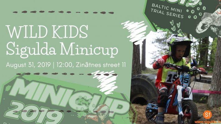 Notiks Siguldas moto triāla sacensības bērniem