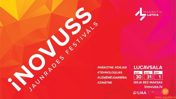 Būs iespēja bez maksas nokļūt uz jaunrades festivālu „iNovuss”