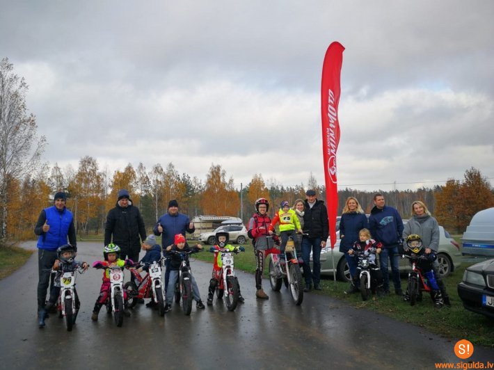 “Siguldas Minimoto” triāla klubs uzvar “Baltijas Minikausa” sacensībās