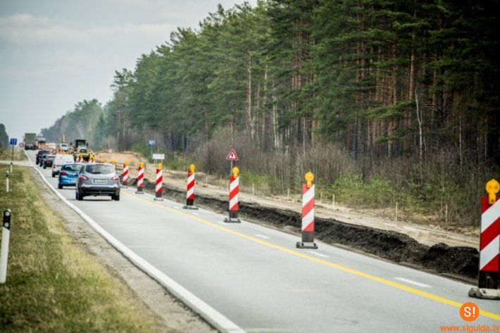 Vidzemes šosejas posmā no Sēnītes līdz Vangažiem atvērs otru ceļa brauktuvi