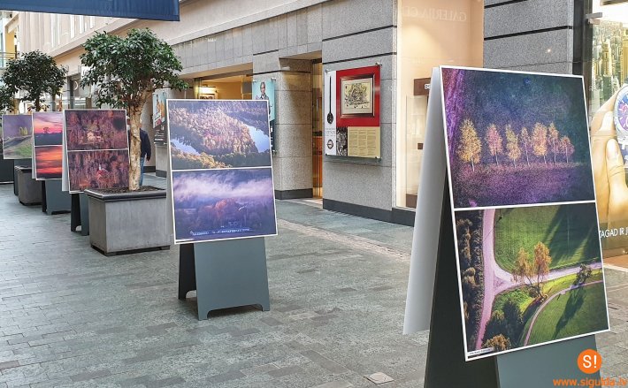 Izstādes “Siguldas ainavas un faktūras” darbus atdāvinās sabiedriskām iestādēm