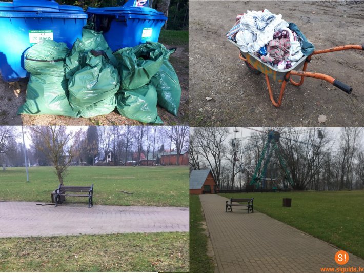 Pašvaldība informējusi Valsts policiju par vandālisma un piesārņošanas gadījumiem