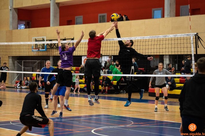Siguldas Sporta centrā notiks Ziemassvētku volejbola turnīrs