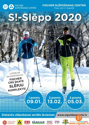 Notiks “S!–Slēpo 2020” sacensību pirmais posms