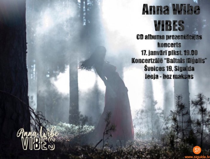 Komponiste Anna Vibe koncertzālē “Baltais flīģelis” prezentēs albumu “Vibes”