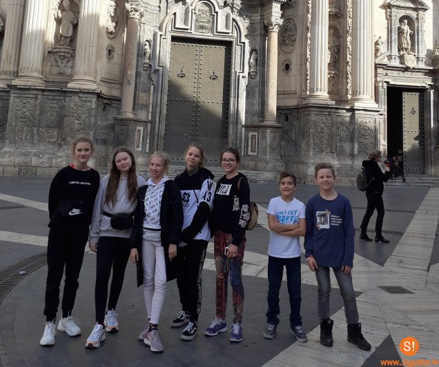 Siguldas pilsētas vidusskolas skolēni atgriezušies no projekta vizītes Spānijā