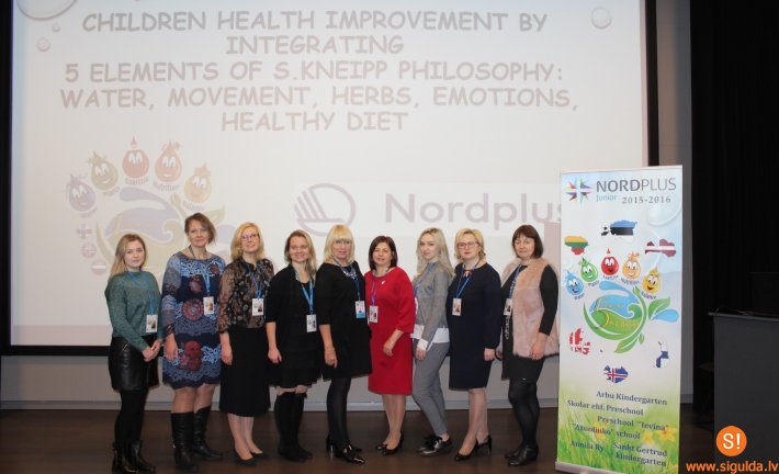 Siguldā aizvadīta starptautiskā “Nordplus Junior” projekta vizīte