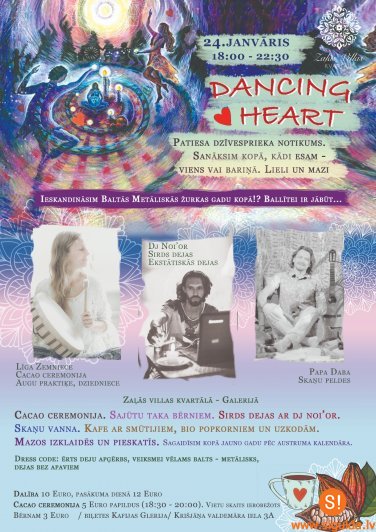 Zaļās Villas kvartālā ar dejām un kakao ceremoniju svinēs jauno gadu