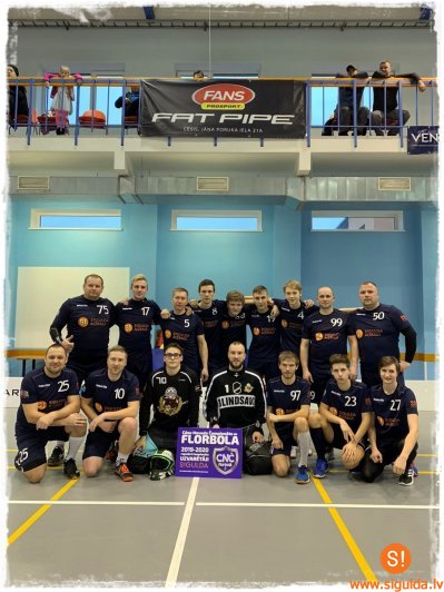 Florbola komanda “Sigulda” kļūst par Cēsu novada čempionāta uzvarētājiem