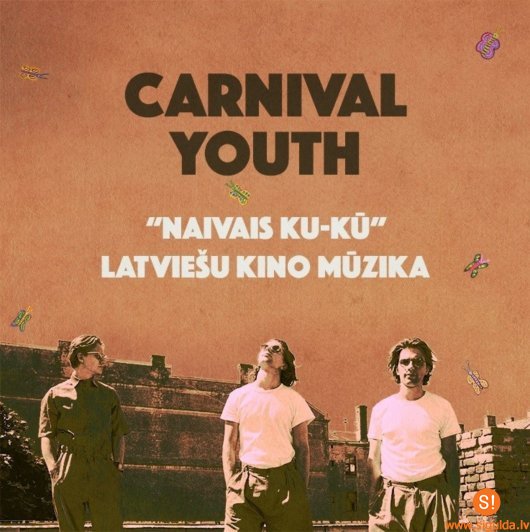 4. septembrī Krimuldas muižu pieskandinās grupa “Carnival Youth”