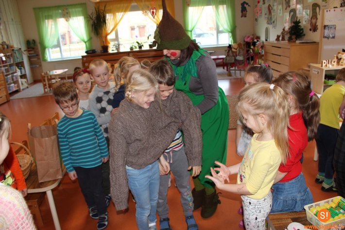 Bērnudārzā “Ieviņa” norisinājusies akcija “Silto džemperu diena”