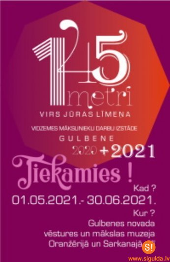 Vidzemes mākslinieku izstādi pārceļ uz nākamo gadu