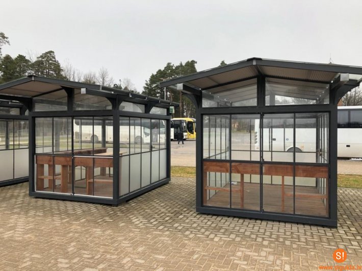 Var pieteikties tirdzniecības kiosku īstermiņa nomai