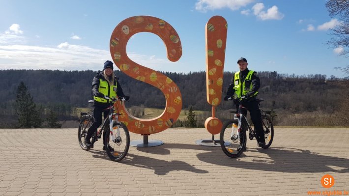 Siguldas novada Pašvaldības policija atsākusi velopatruļas