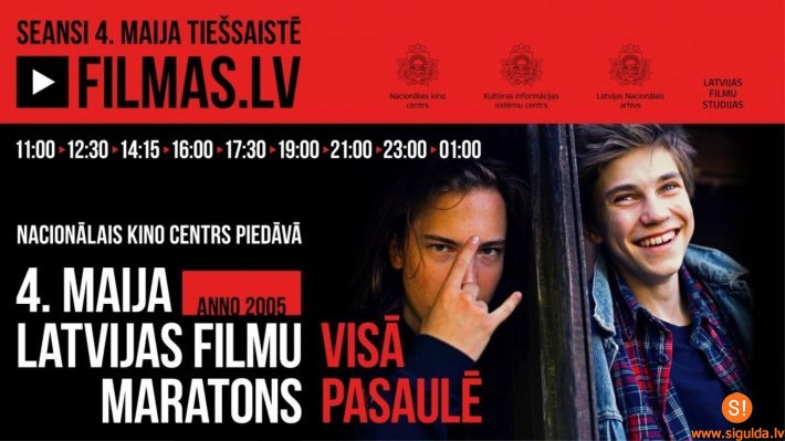 4. maijā ikvienam būs iespēja noskatīties jaunākās latviešu filmas