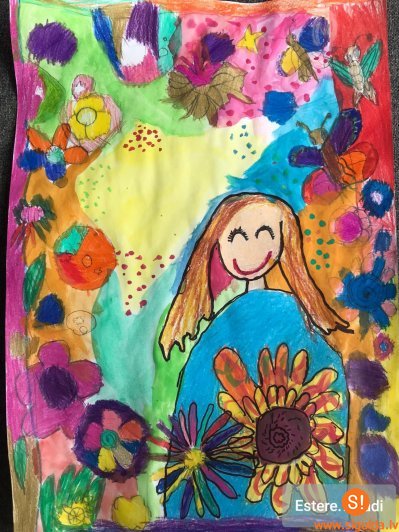 “Baltā flīģeļa” audzēkņi piedāvā Māmiņdienas izstādi aplūkot virtuāli