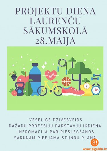 Laurenču sākumskolas skolēni projektu dienā iepazīs dažādu profesionāļu ikdienu