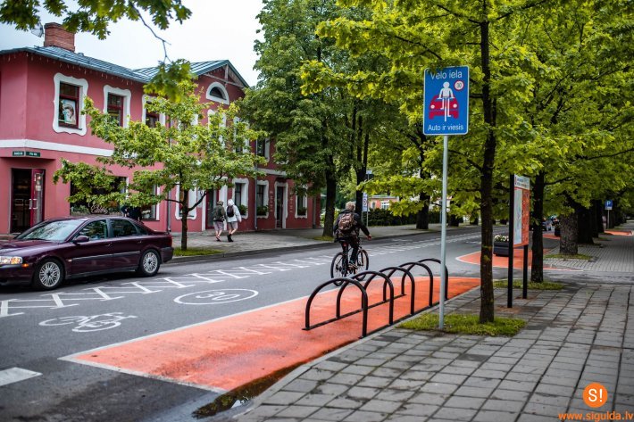 Siguldā atklās pirmo velo ielu Latvijā