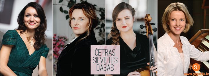 Siguldas evaņģēliski luteriskajā baznīcā notiks koncerts “Četras sievietes dabas”