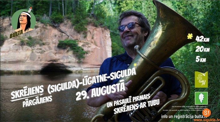 Notiks maratona skrējiens un nūjošanas pārgājiens Sigulda–Līgatne–Sigulda